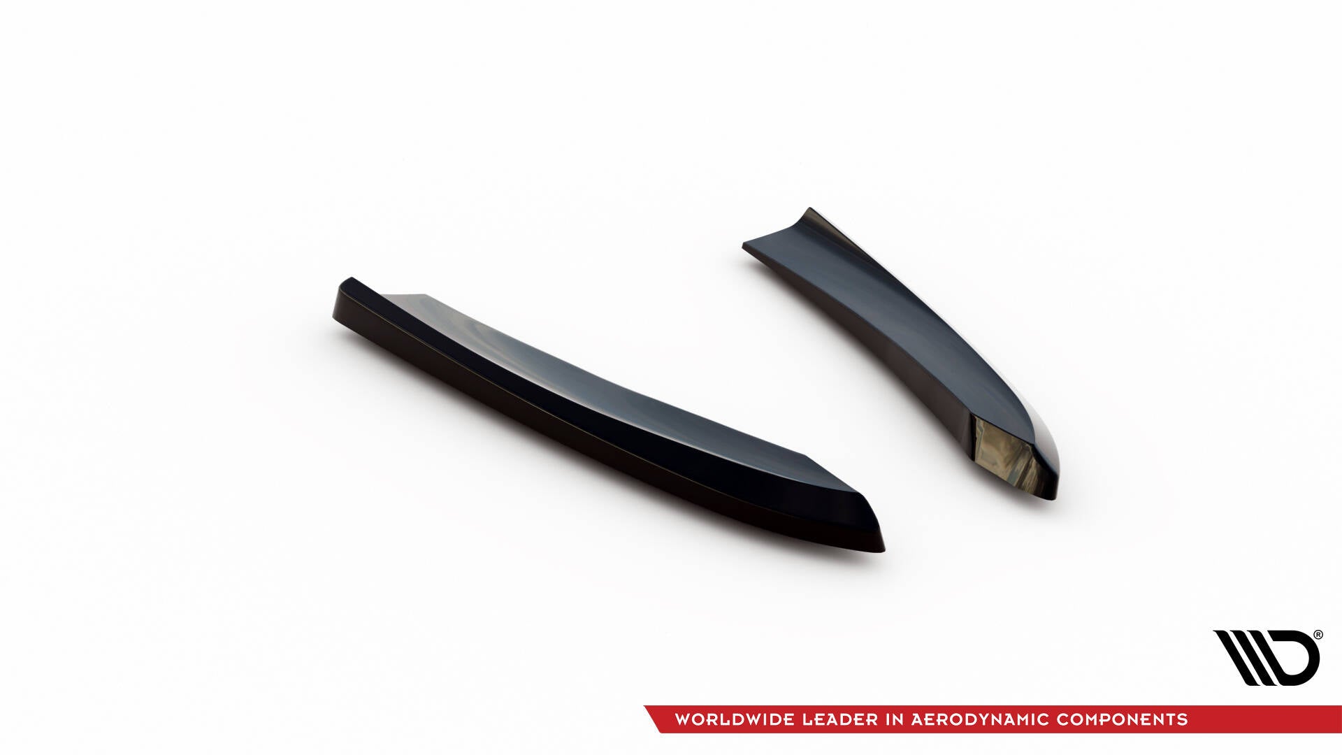 Maxton Heck Ansatz Flaps Diffusor V.1 für Mazda 6 Mk3 Facelift schwarz Hochglanz