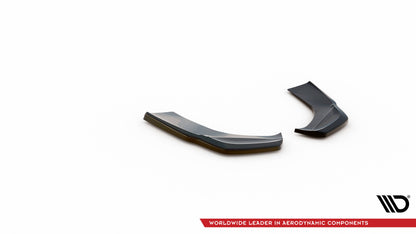 Maxton Heck Ansatz Flaps Diffusor für Mercedes-AMG GLB 35 X247 schwarz Hochglanz