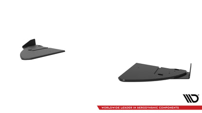 Maxton Street Pro Heck Ansatz Flaps Diffusor V.1 +Flaps für Toyota GR86 Mk1 schwarz Hochglanz