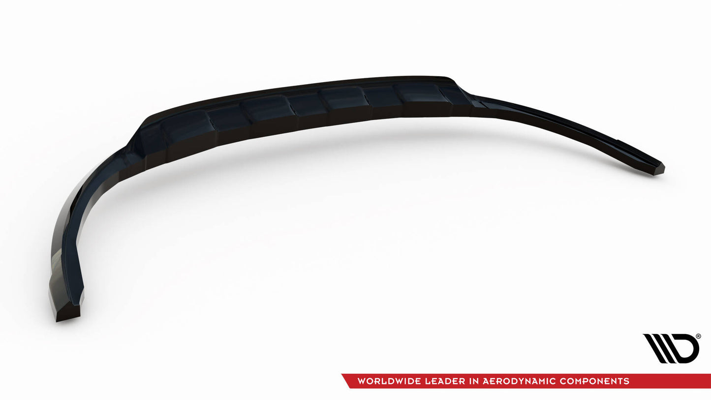 Maxton Front Ansatz für Renault Espace Mk5 Facelift schwarz Hochglanz