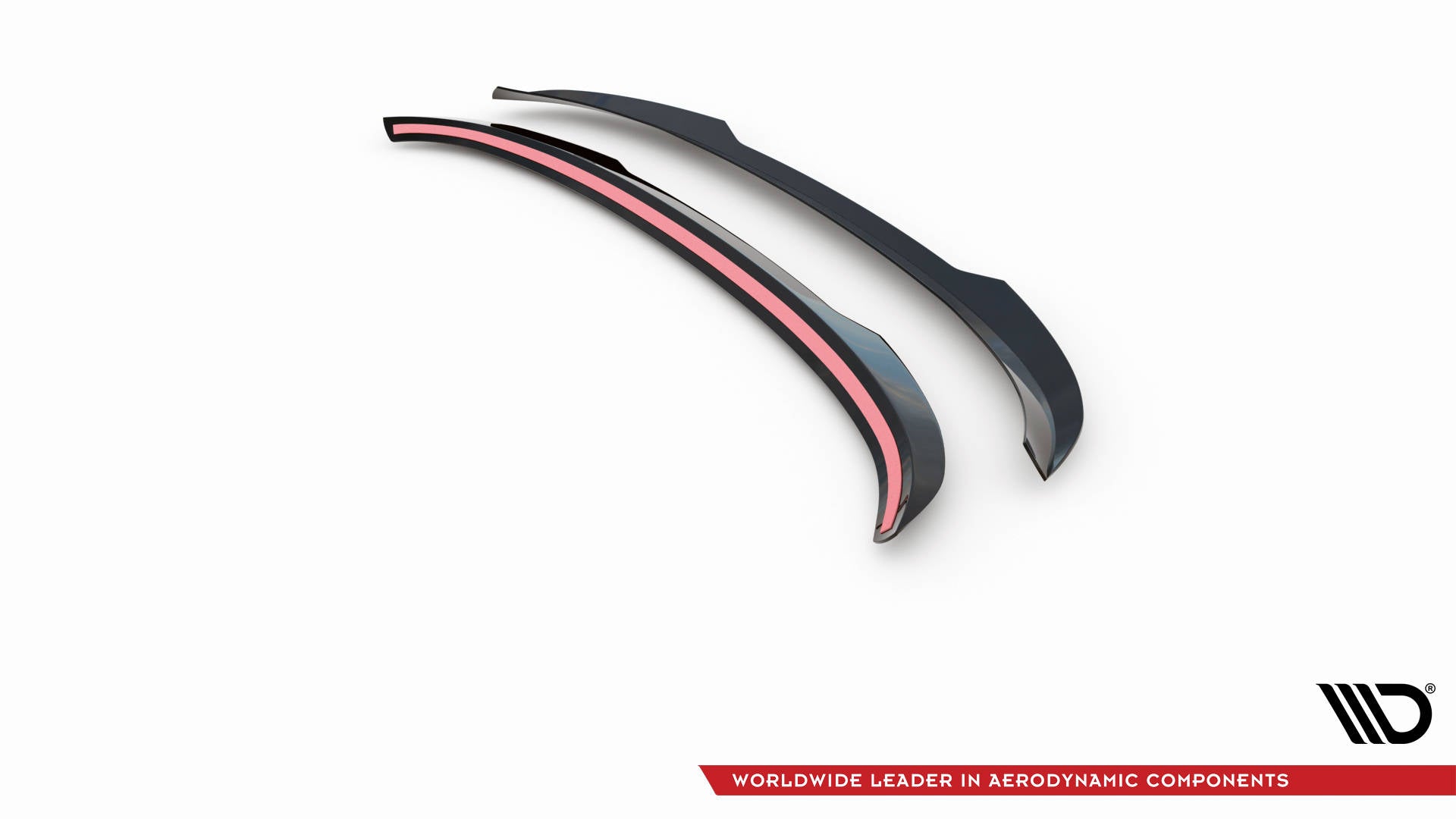 Maxton Spoiler CAP V.2 für Toyota Yaris Mk4 schwarz Hochglanz