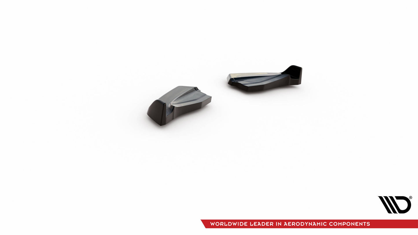 Maxton Heck Ansatz Flaps Diffusor V.2 für Mini Cooper John Cooper Works R56 schwarz Hochglanz