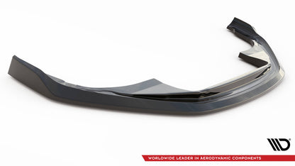 Maxton Front Ansatz V.2 für Porsche 911 Carrera Aero / Carrera GTS 992 schwarz Hochglanz