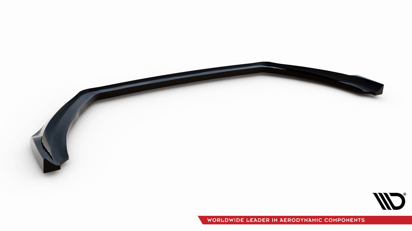 Maxton Front Ansatz V.3 für Ford Fiesta ST Mk8 Facelift schwarz Hochglanz