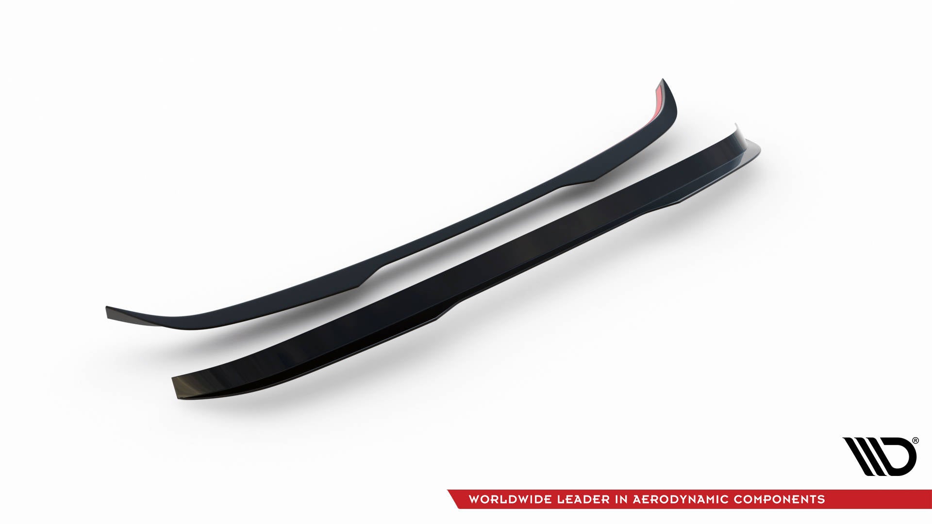 Maxton Spoiler CAP für Volkswagen Taigo R-Line Mk1 schwarz Hochglanz