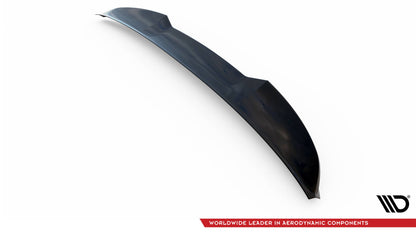 Maxton Spoiler CAP für 3D Audi RS3 / S3 / A3 S-Line Sportback 8Y schwarz Hochglanz