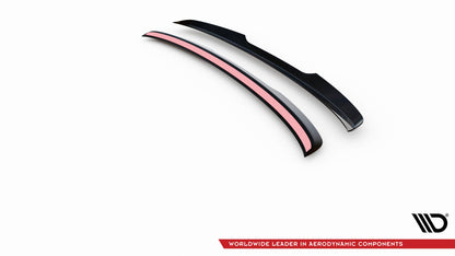 Maxton Spoiler CAP für Volvo XC90 R-Design Mk2 Facelift Carbon Look