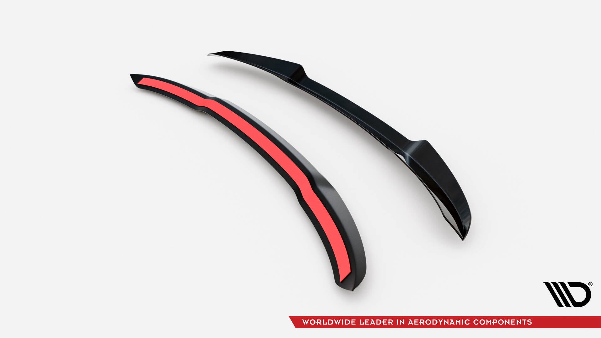 Maxton Spoiler CAP für Mercedes-Benz C Kombi AMG-Line / 43 AMG S206 schwarz Hochglanz