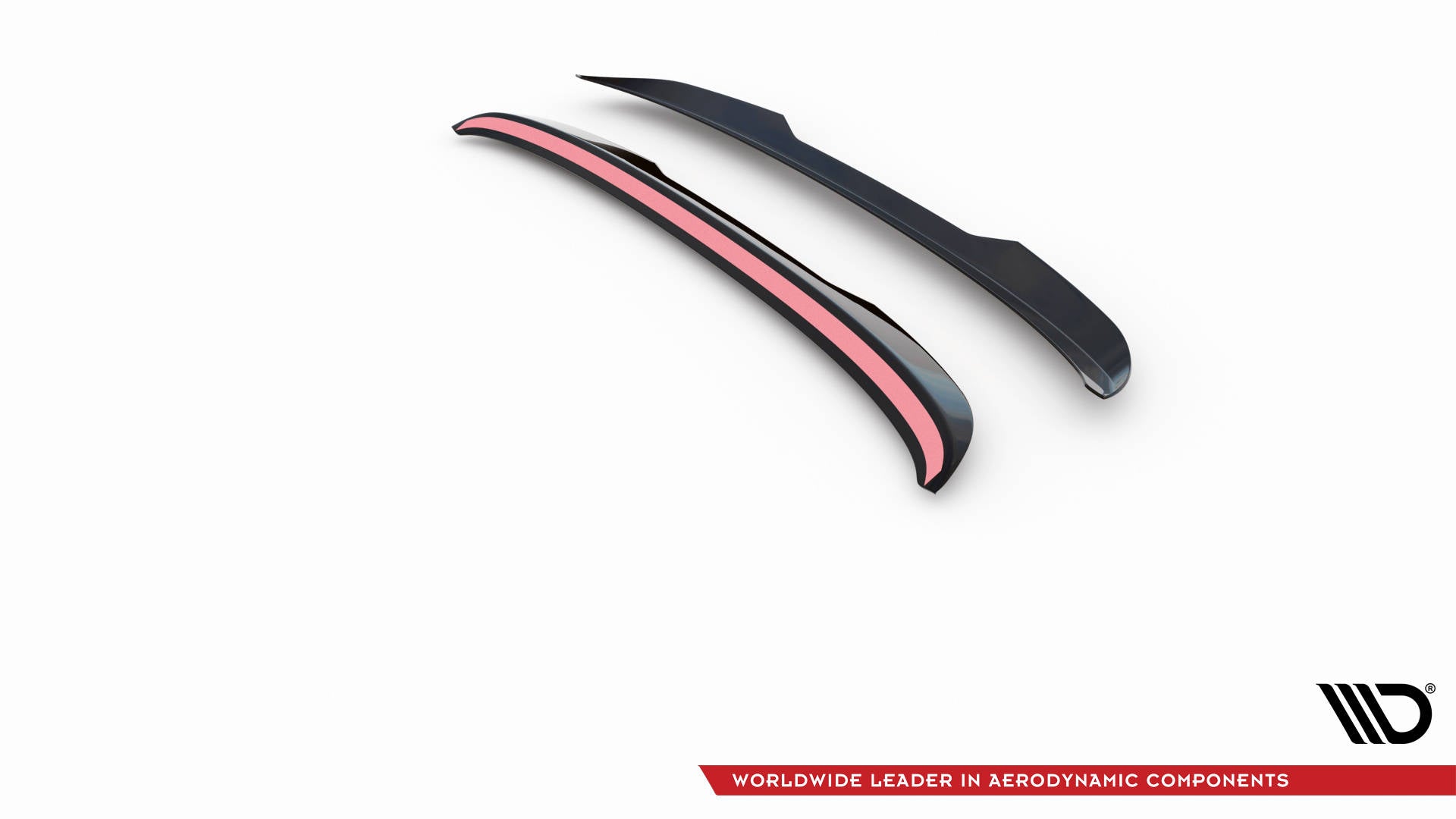 Maxton Spoiler CAP für Volvo V90 R-Design Mk2 schwarz Hochglanz