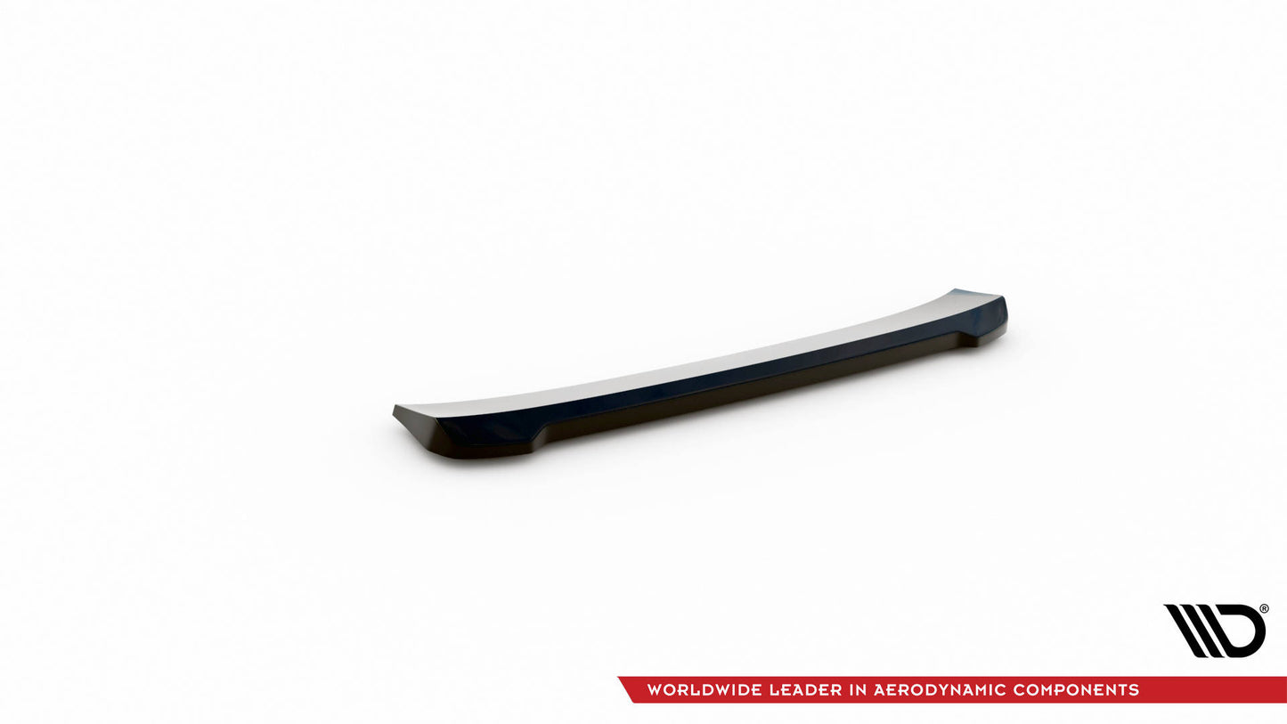 Maxton Mittlerer Diffusor Heck Ansatz für Volvo S60 R-Design Mk2 schwarz Hochglanz