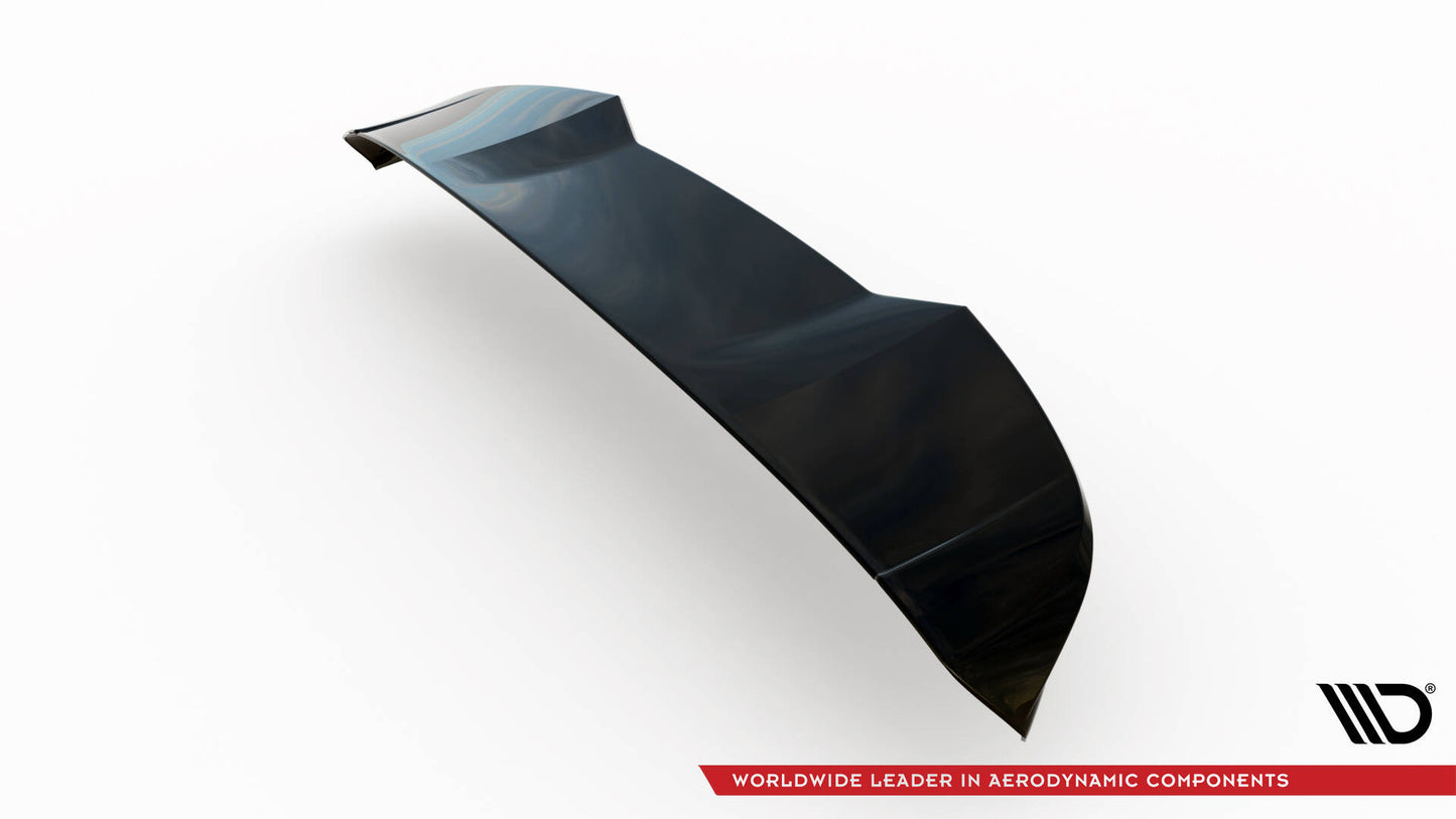 Maxton Spoiler CAP für 3D BMW 1er M-Paket / M140i / Standard F20  schwarz Hochglanz