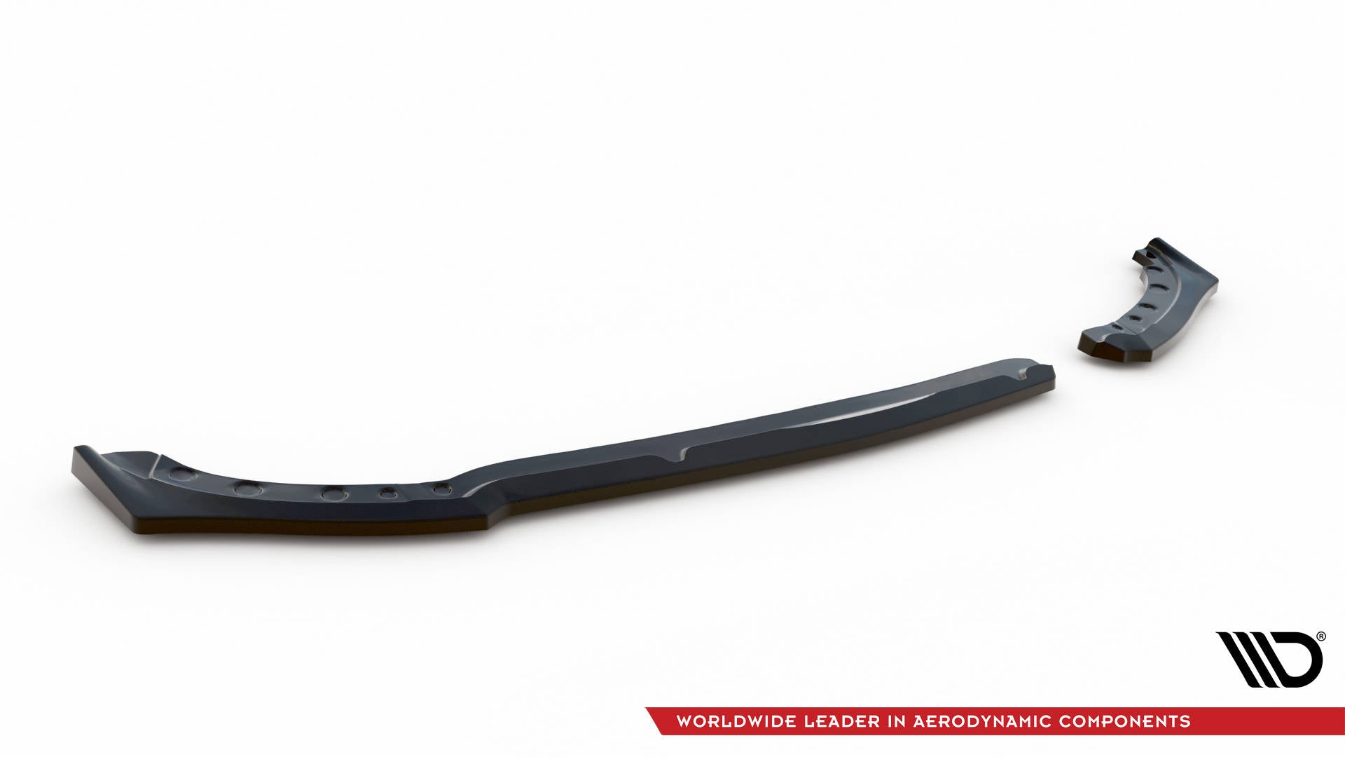 Maxton Heck Ansatz Flaps Diffusor für Peugeot 208 GT Mk2 schwarz Hochglanz