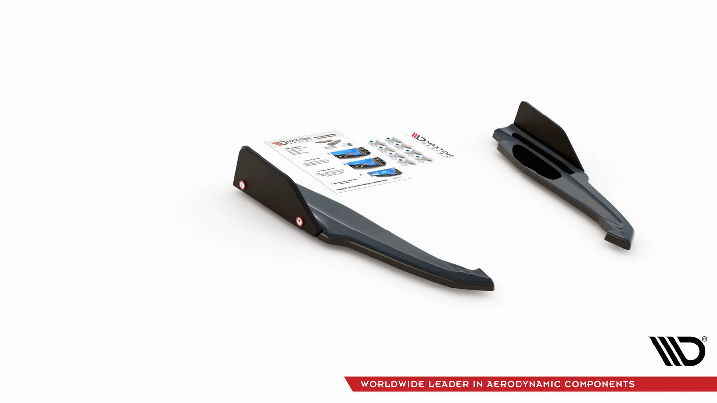 Maxton Heck Ansatz Flaps Diffusor V.1 +Flaps für BMW M8  Gran Coupe F93 / Coupe F92