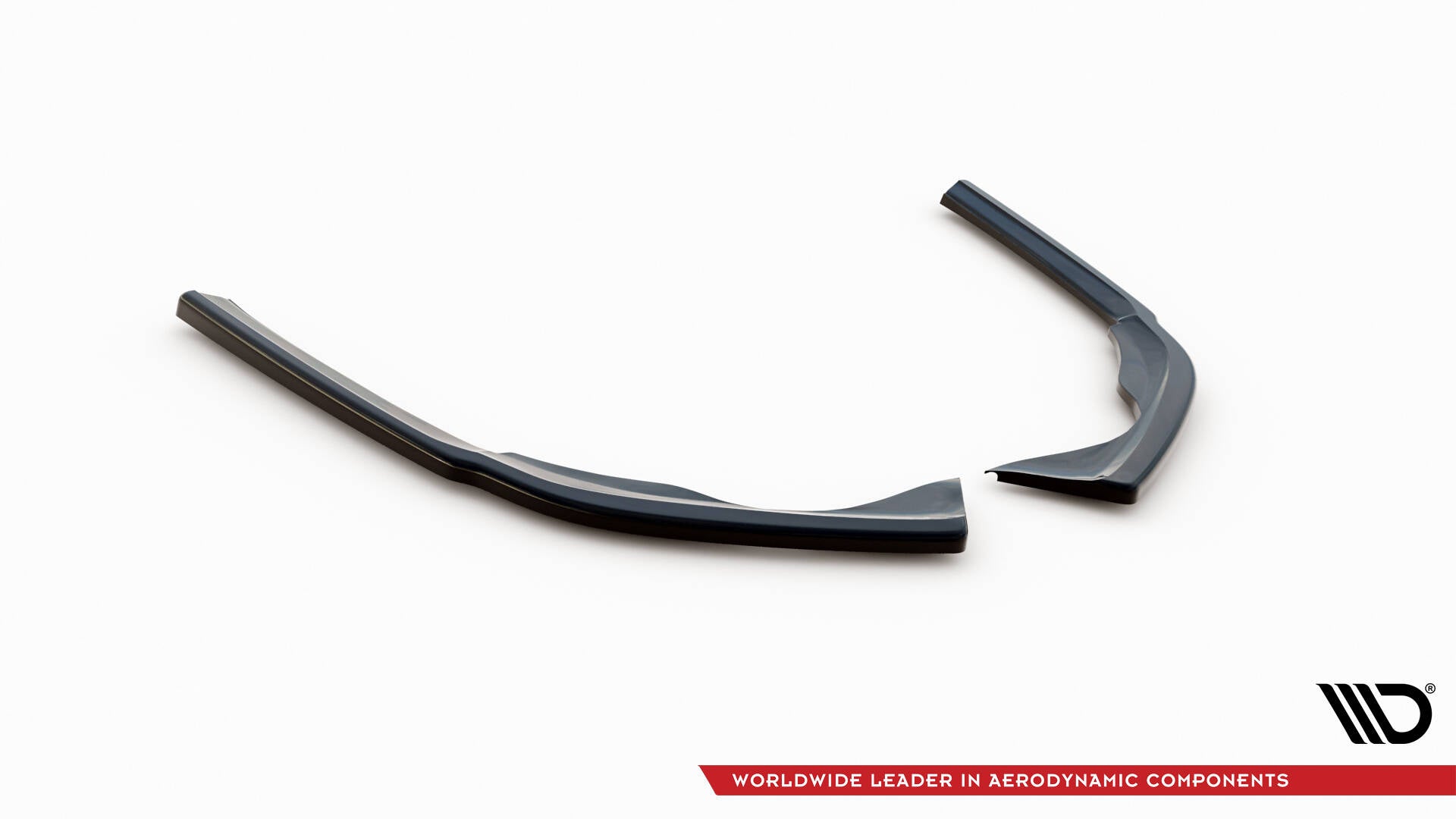 Maxton Heck Ansatz Flaps Diffusor für Volkswagen Passat R-Line B8 Facelift schwarz Hochglanz