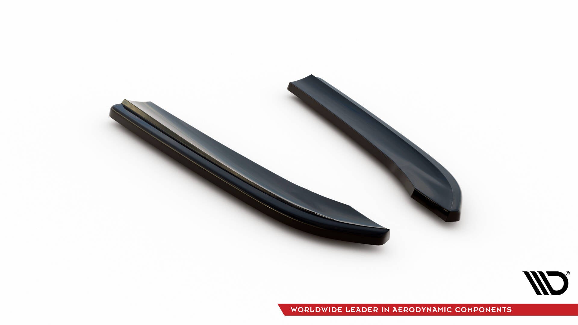 Maxton Heck Ansatz Flaps Diffusor für Volkswagen Passat Variant B7 schwarz Hochglanz