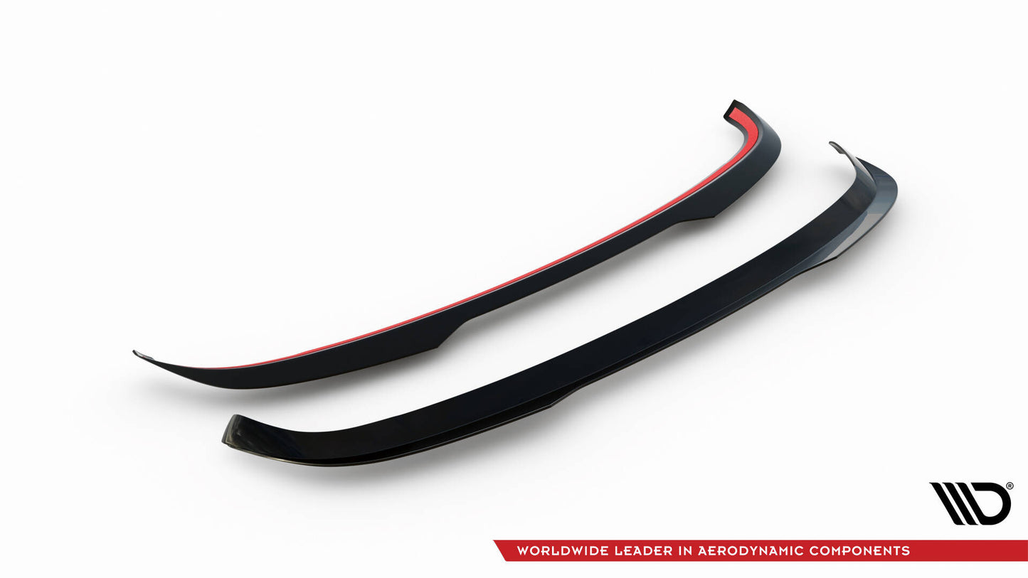 Maxton Spoiler CAP für Suzuki Swift Sport Mk4 schwarz Hochglanz