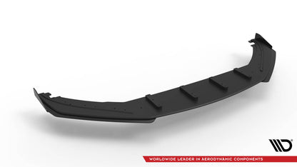 Maxton Street Pro Front Ansatz für +Flaps für + Flaps Volkswagen Scirocco R Mk3 schwarz Hochglanz