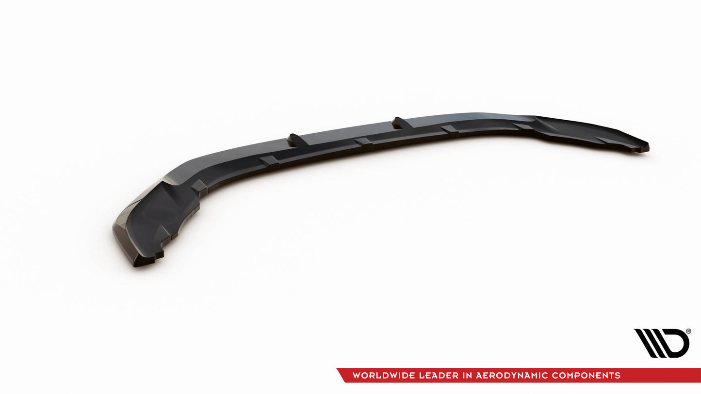 Maxton Front Ansatz V.1 für Mini Cooper S F56 Facelift schwarz Hochglanz