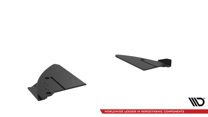 Maxton Street Pro Heck Ansatz Flaps Diffusor V.1 +Flaps für Toyota GR86 Mk1 schwarz Hochglanz