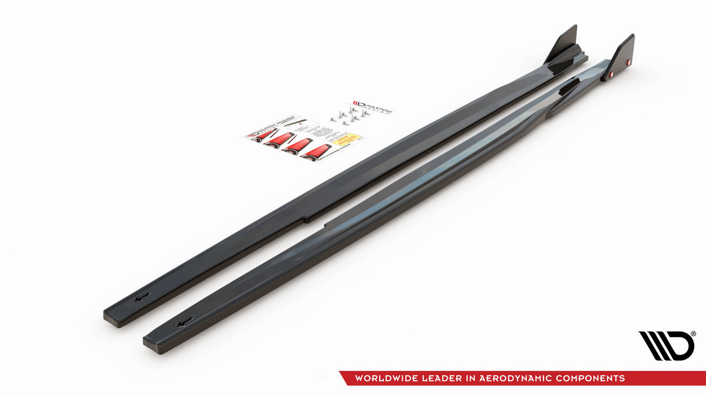 Maxton Seitenschweller Ansatz für  V.1 + Flaps Toyota Corolla GR Sport Hatchback XII