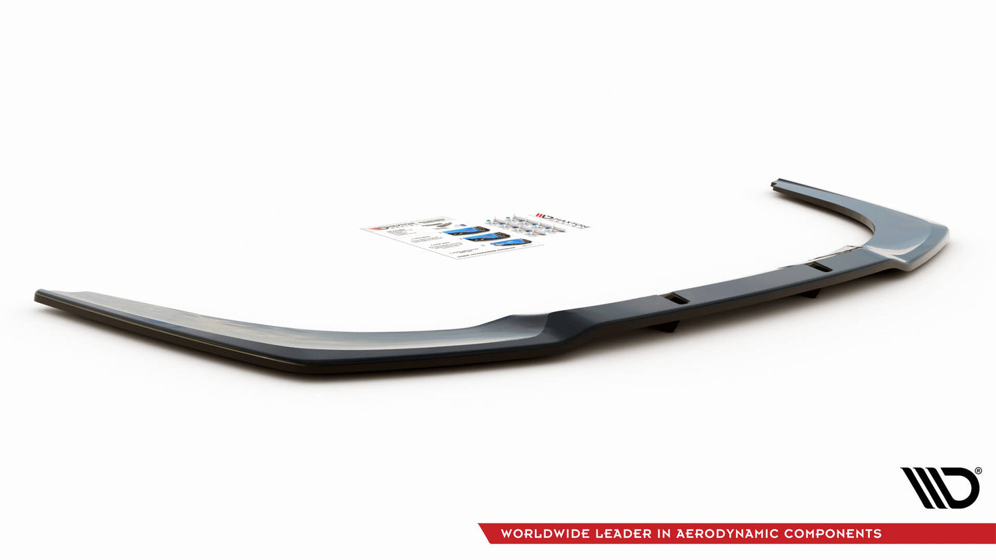 Maxton Mittlerer Diffusor Heck Ansatz DTM Look für BMW 8 Gran Coupe M-Paket G16 Carbon Look