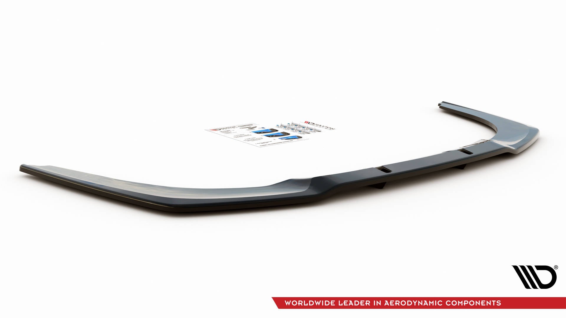 Maxton Mittlerer Diffusor Heck Ansatz DTM Look für BMW 8 Gran Coupe M-Paket G16 Carbon Look