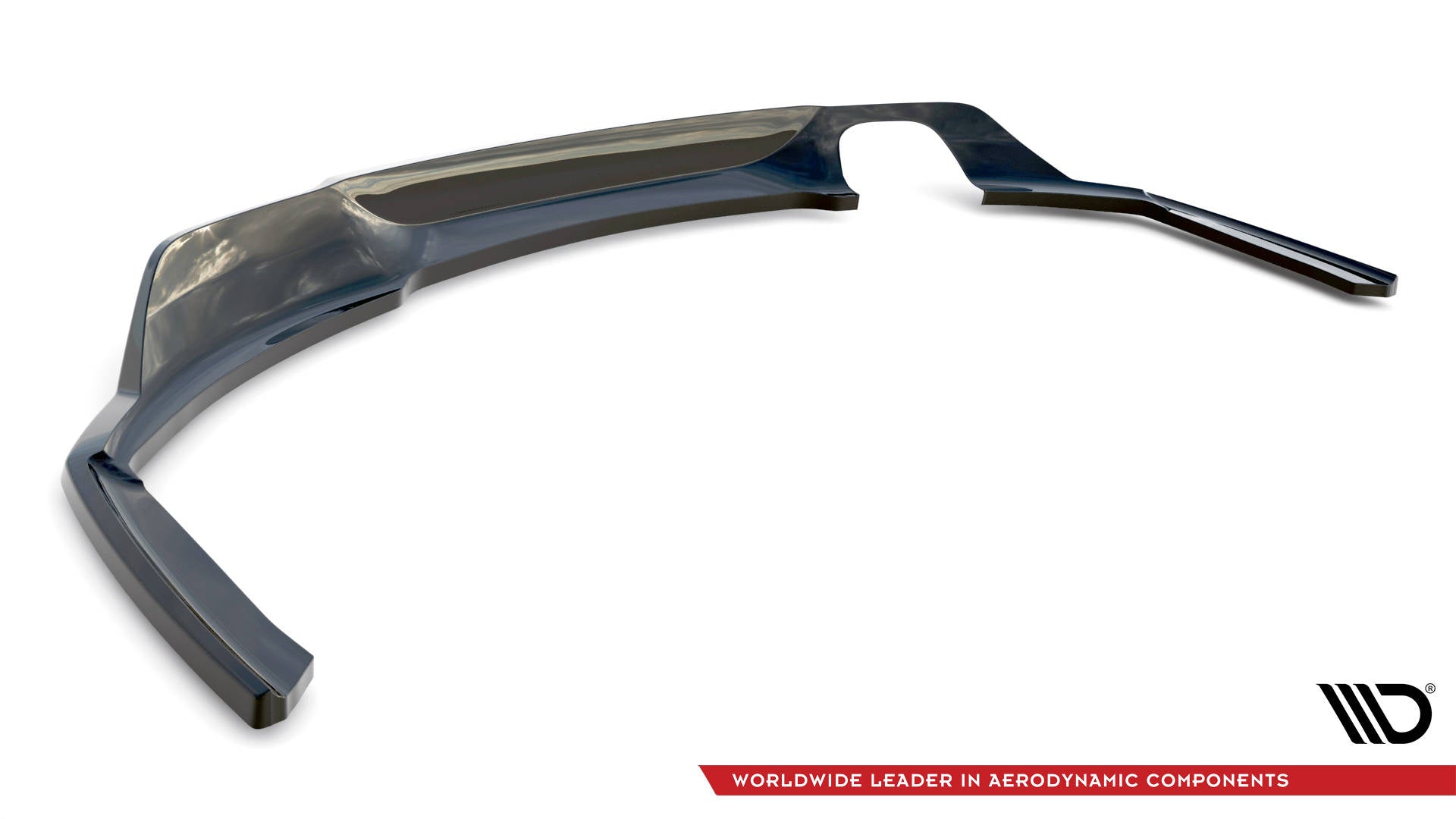 Maxton Mittlerer Diffusor Heck Ansatz DTM Look für BMW 2 M-Paket F22 schwarz Hochglanz