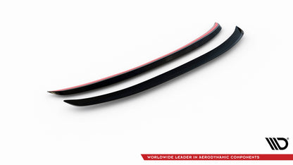 Maxton Spoiler CAP für Porsche 911 Carrera / Carrera GTS 997 Facelift schwarz Hochglanz