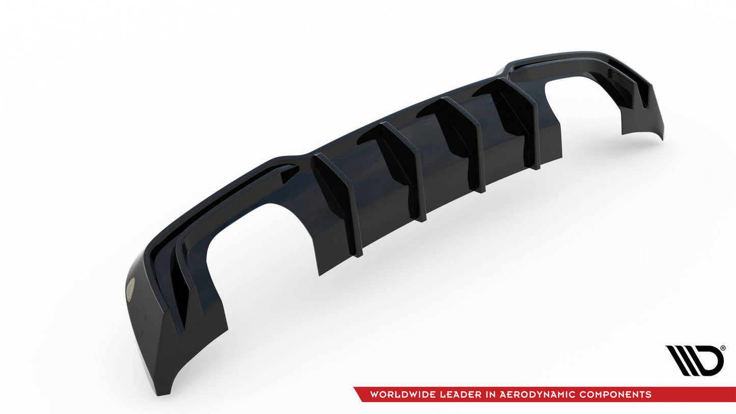 Maxton Diffusor Heck Ansatz für Audi S3 Sportback 8V Facelift