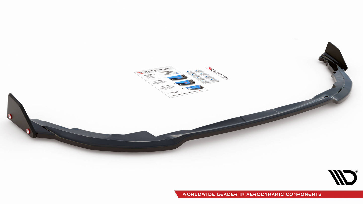 Maxton Mittlerer Diffusor Heck Ansatz +Flaps für  Toyota Corolla GR Sport Hatchback XII