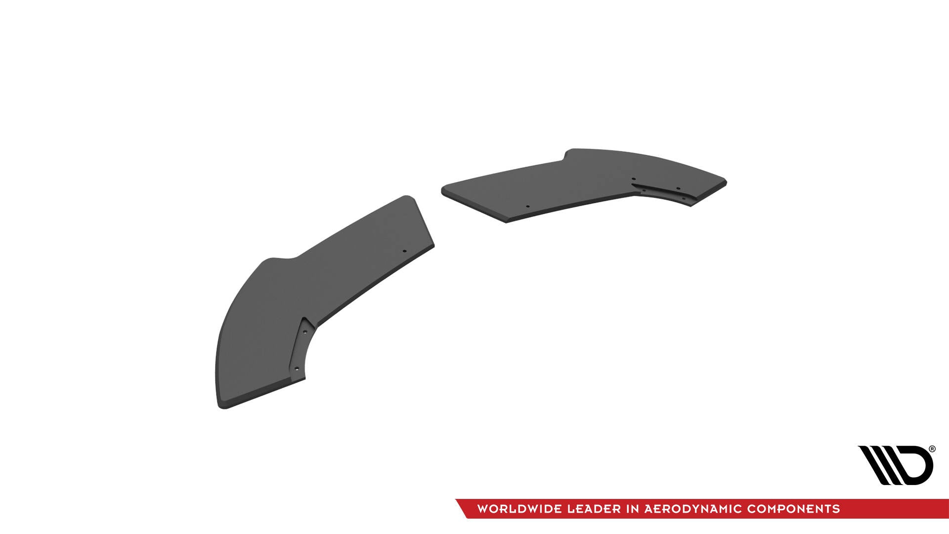 Maxton Street Pro Heck Ansatz Flaps Diffusor für Mercedes-Benz A 45 AMG W176 Facelift