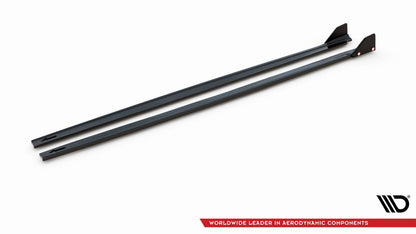 Maxton Seitenschweller Ansatz für V.1 für + Flaps Toyota Yaris Mk4