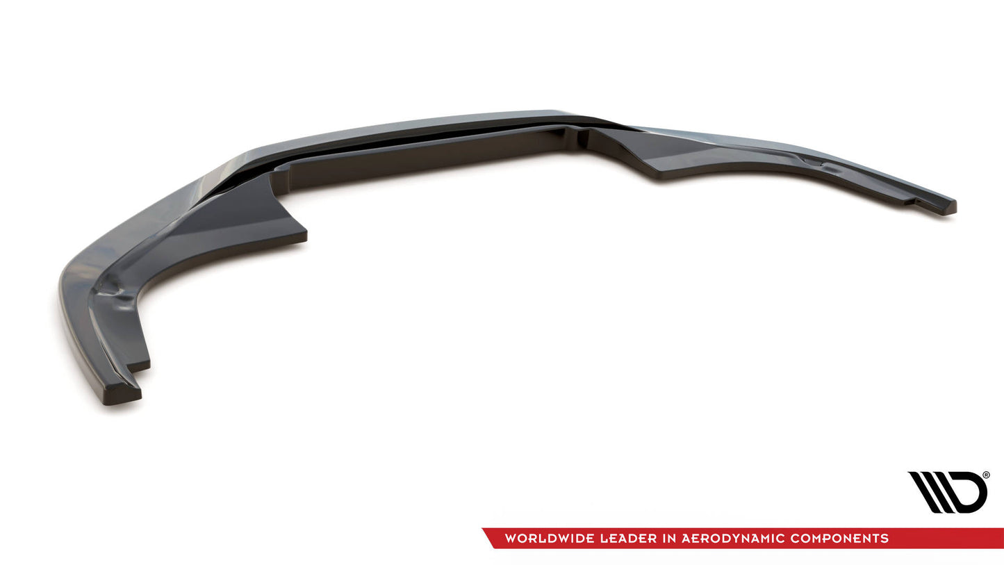 Maxton Front Ansatz für Porsche 911 Carrera 4S 992 schwarz Hochglanz