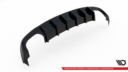 Maxton Diffusor Heck Ansatz für Audi S5 Coupe / Sportback 8T Facelift