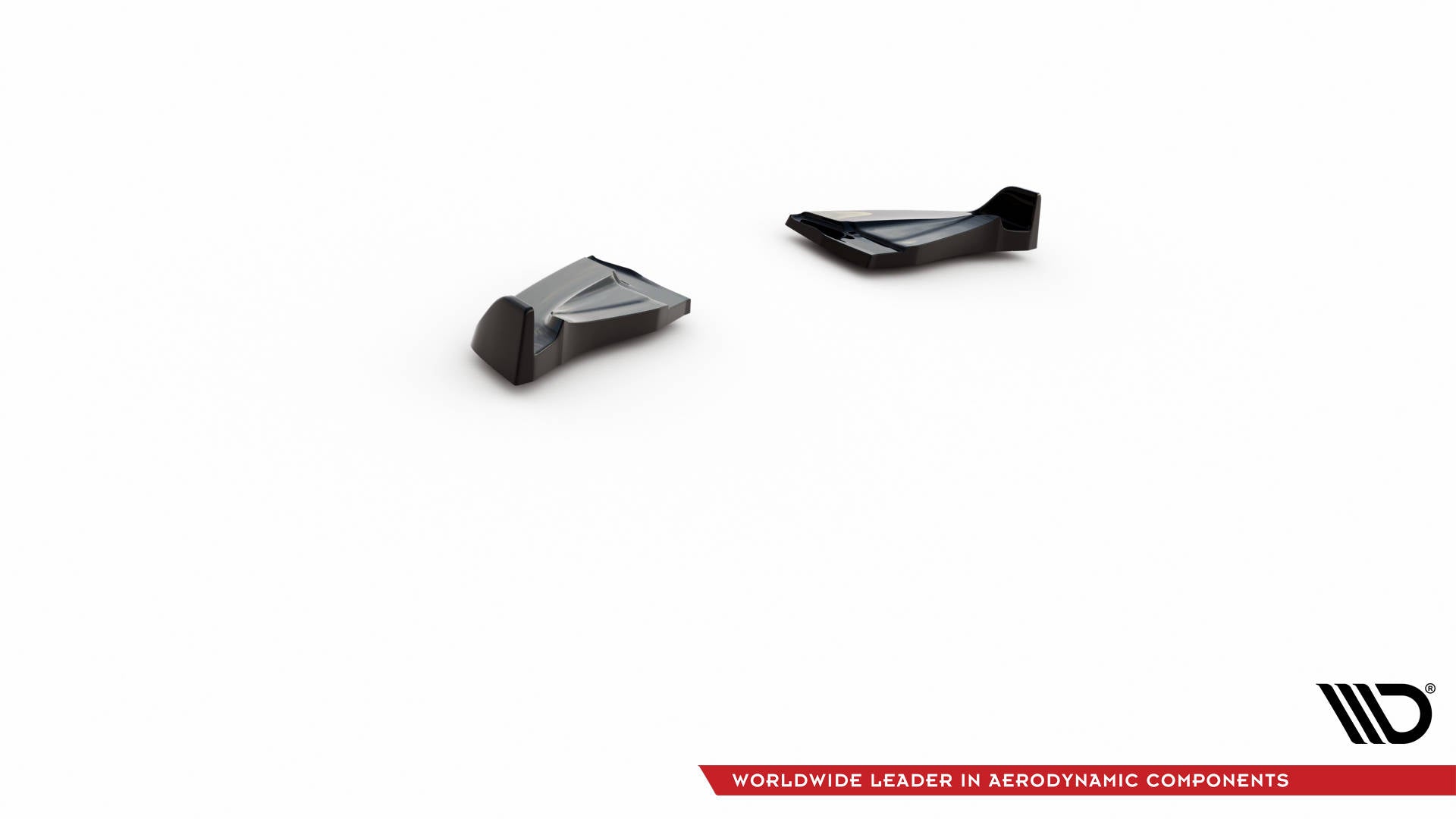 Maxton Heck Ansatz Flaps Diffusor V.3 für Mini Cooper John Cooper Works R56 schwarz Hochglanz