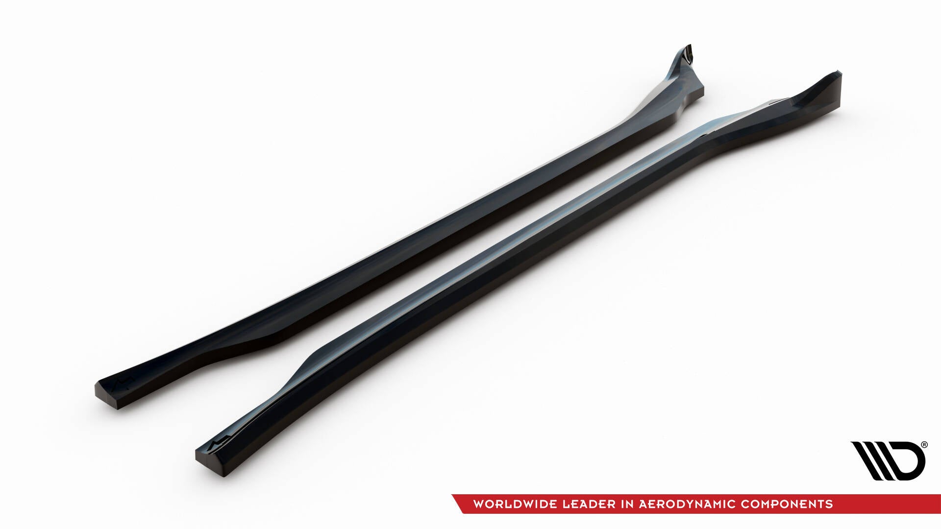Maxton Seitenschweller Ansatz für Porsche Cayenne Mk2 Facelift schwarz Hochglanz