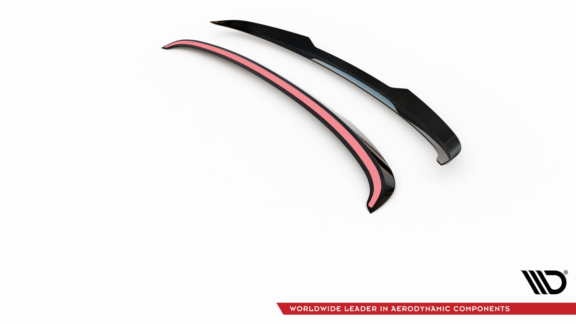 Maxton Spoiler CAP für Volvo S60 R-Design Mk2 schwarz Hochglanz