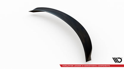 Maxton Spoiler CAP für 3D Mercedes-Benz CLA C117 Facelift schwarz Hochglanz