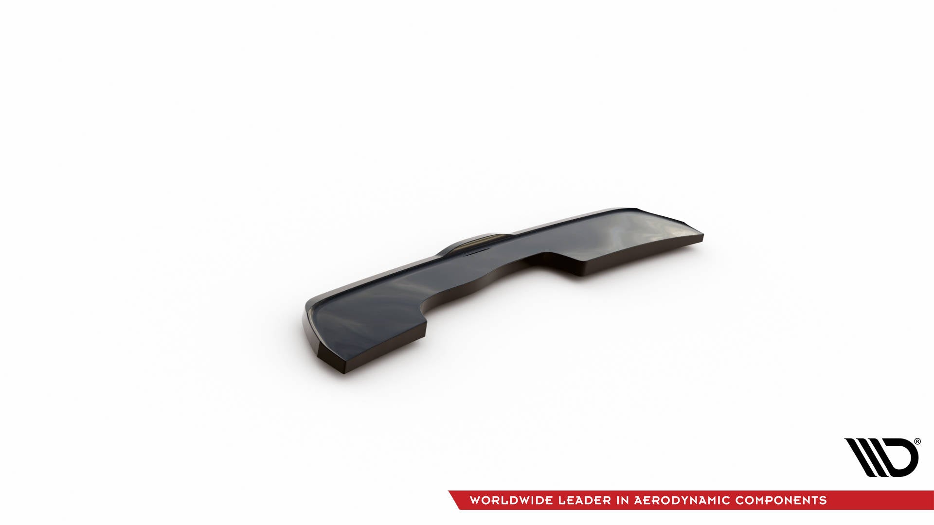 Maxton Mittlerer Diffusor Heck Ansatz für Hyundai Kona N Mk1 schwarz Hochglanz
