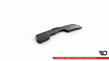 Maxton Mittlerer Diffusor Heck Ansatz für Hyundai Kona N Mk1 schwarz Hochglanz