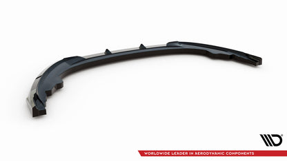 Maxton Front Ansatz V.1 für Toyota GR86 Mk1 schwarz Hochglanz