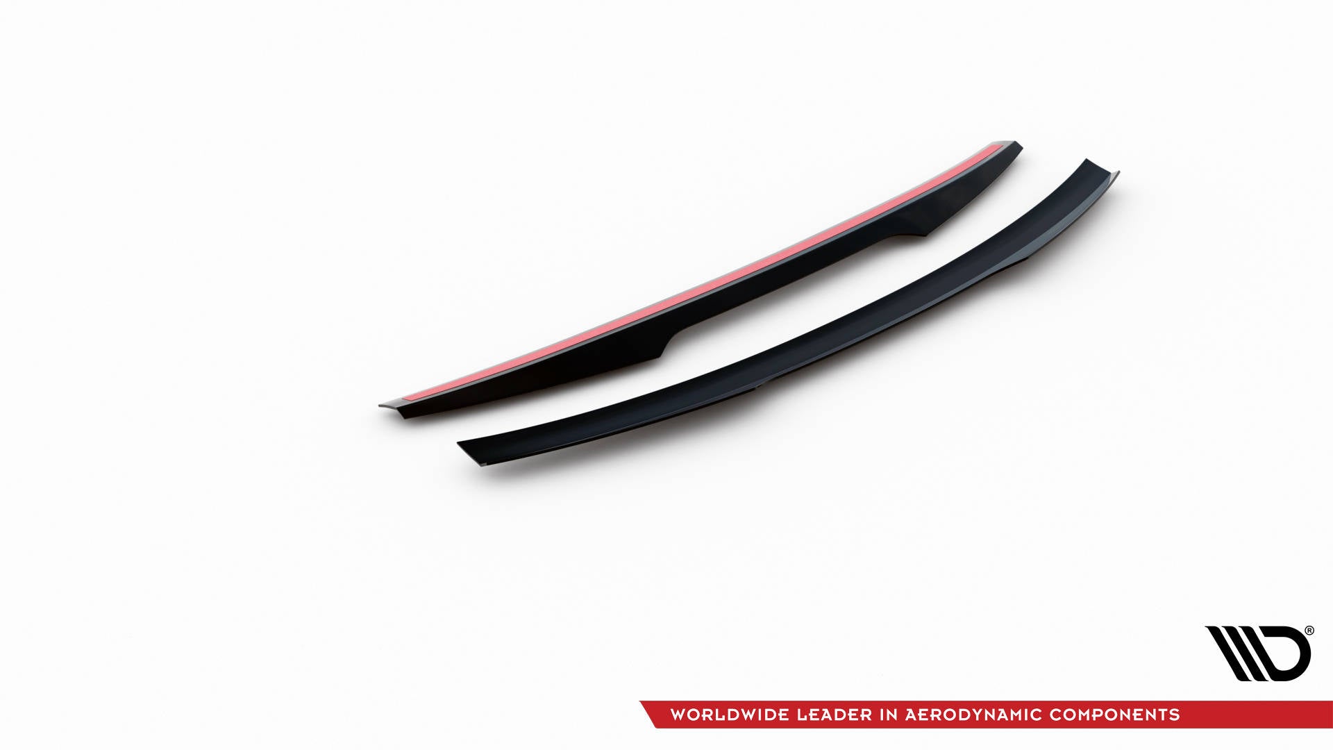 Maxton Spoiler CAP V.2 für Mini Cooper John Cooper Works R56 schwarz Hochglanz