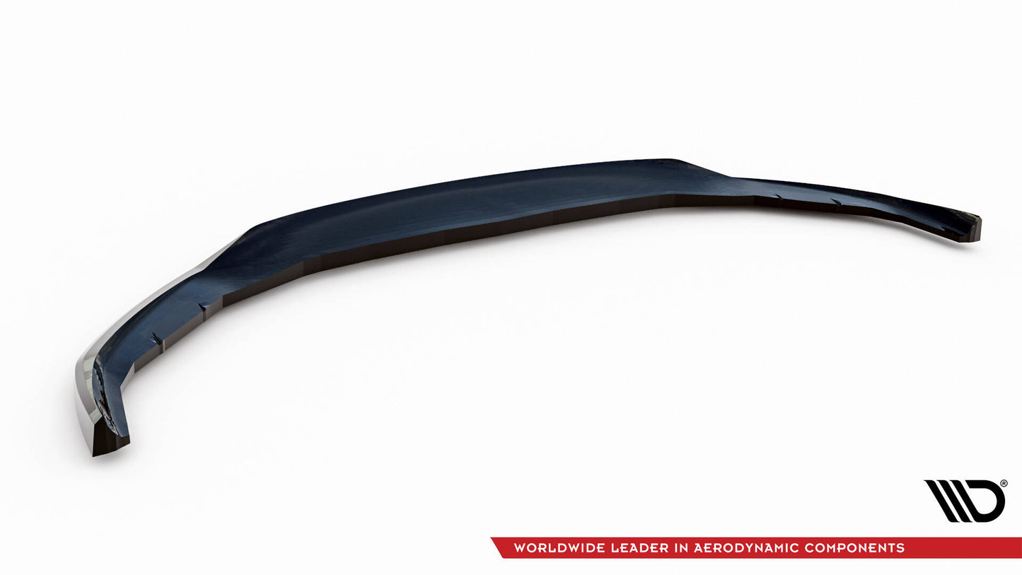 Maxton Front Ansatz V.2 für BMW 5er G30 / G31 Facelift schwarz Hochglanz