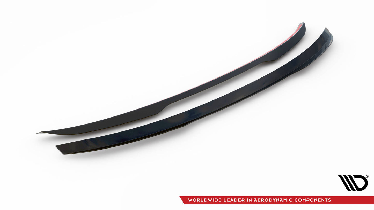 Maxton Spoiler CAP für Audi S8 D4 schwarz Hochglanz