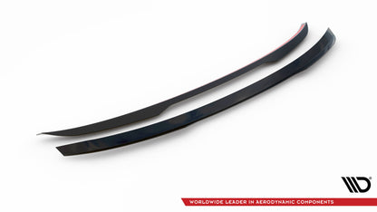 Maxton Spoiler CAP für Audi S8 D4 schwarz Hochglanz