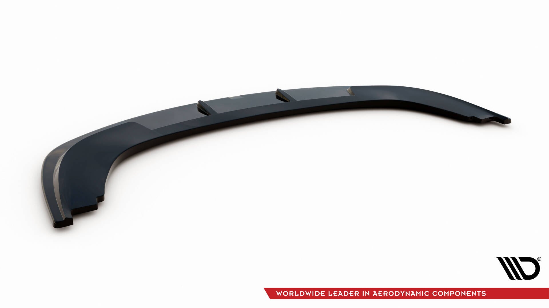 Maxton Front Ansatz für Volkswagen Touran Mk1 Facelift schwarz Hochglanz