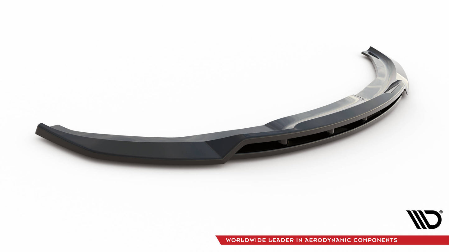 Maxton Front Ansatz für BMW 3er GT F34 schwarz Hochglanz