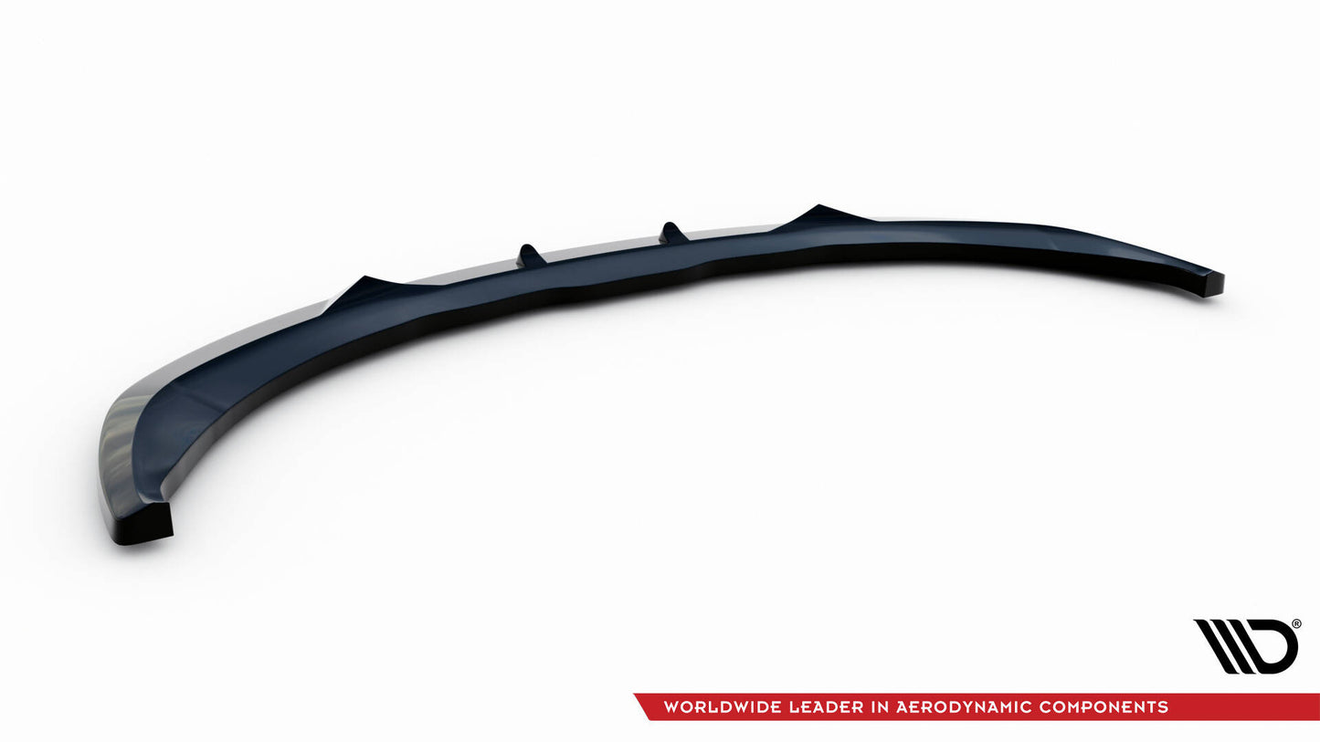 Maxton Front Ansatz für Toyota Yaris T-Sport Mk1 Facelift schwarz Hochglanz