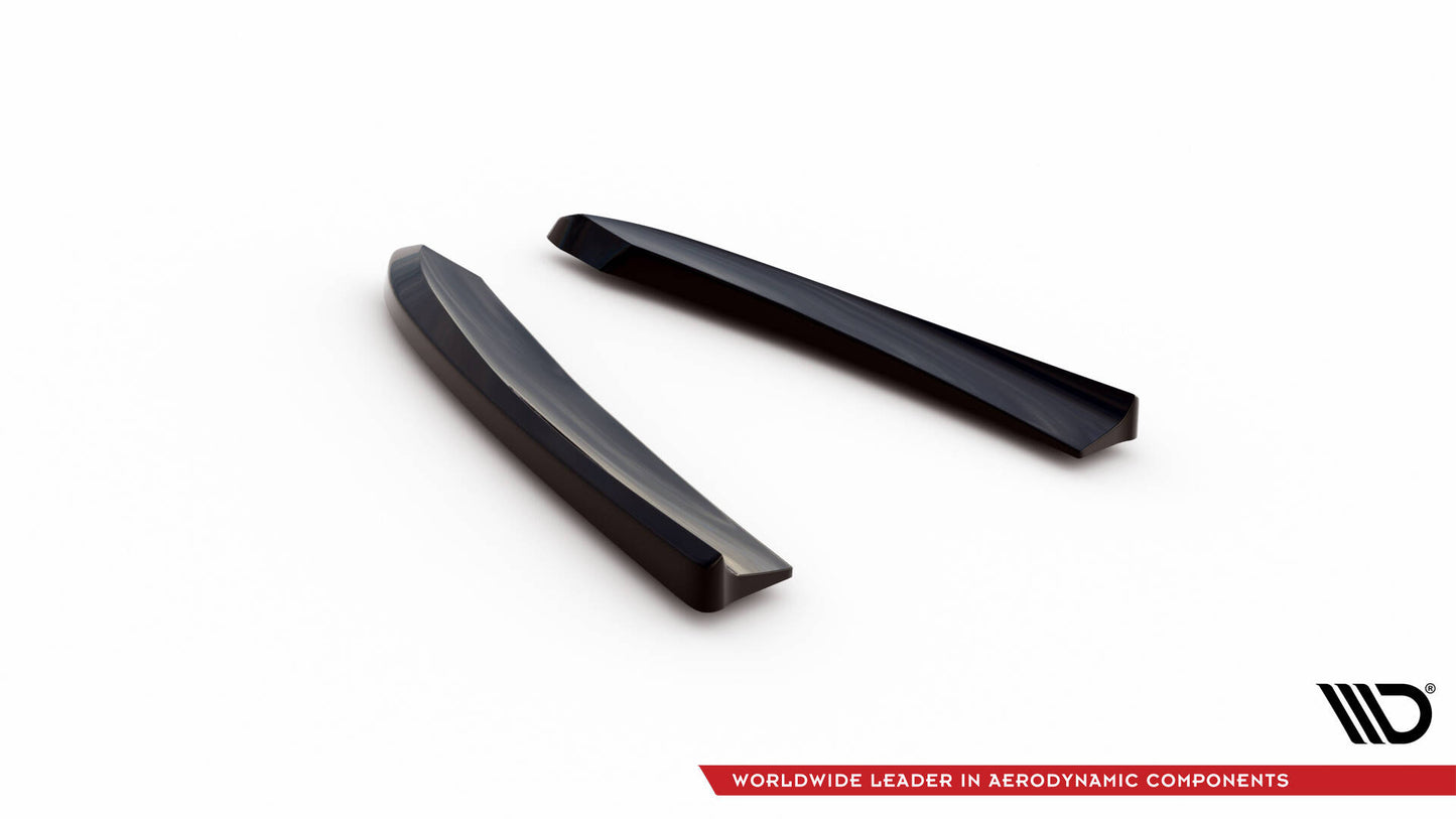 Maxton Heck Ansatz Flaps Diffusor V.1 für Mazda 6 Mk3 Facelift schwarz Hochglanz