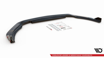 Maxton Front Ansatz V.3 +Flaps für Mercedes-AMG A 45 S Aero Pack W177